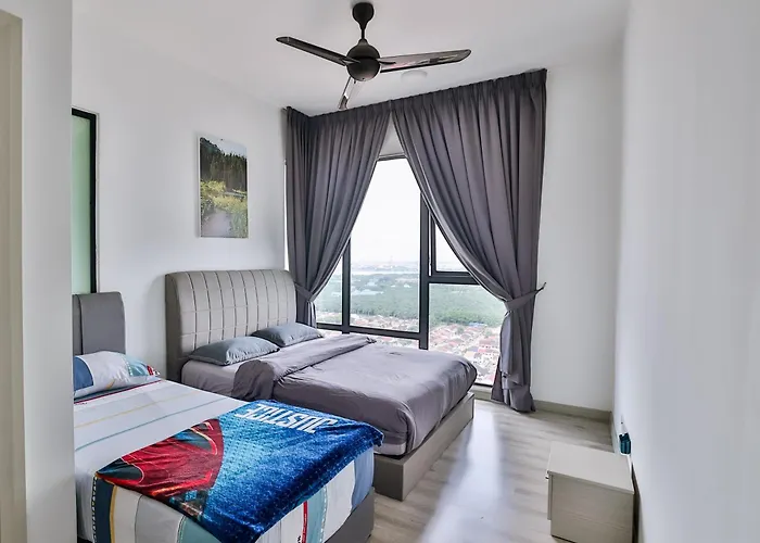 Southkey 2Br, 5-7 Pax, Wifi, Mid Valley Jb,Free Parking