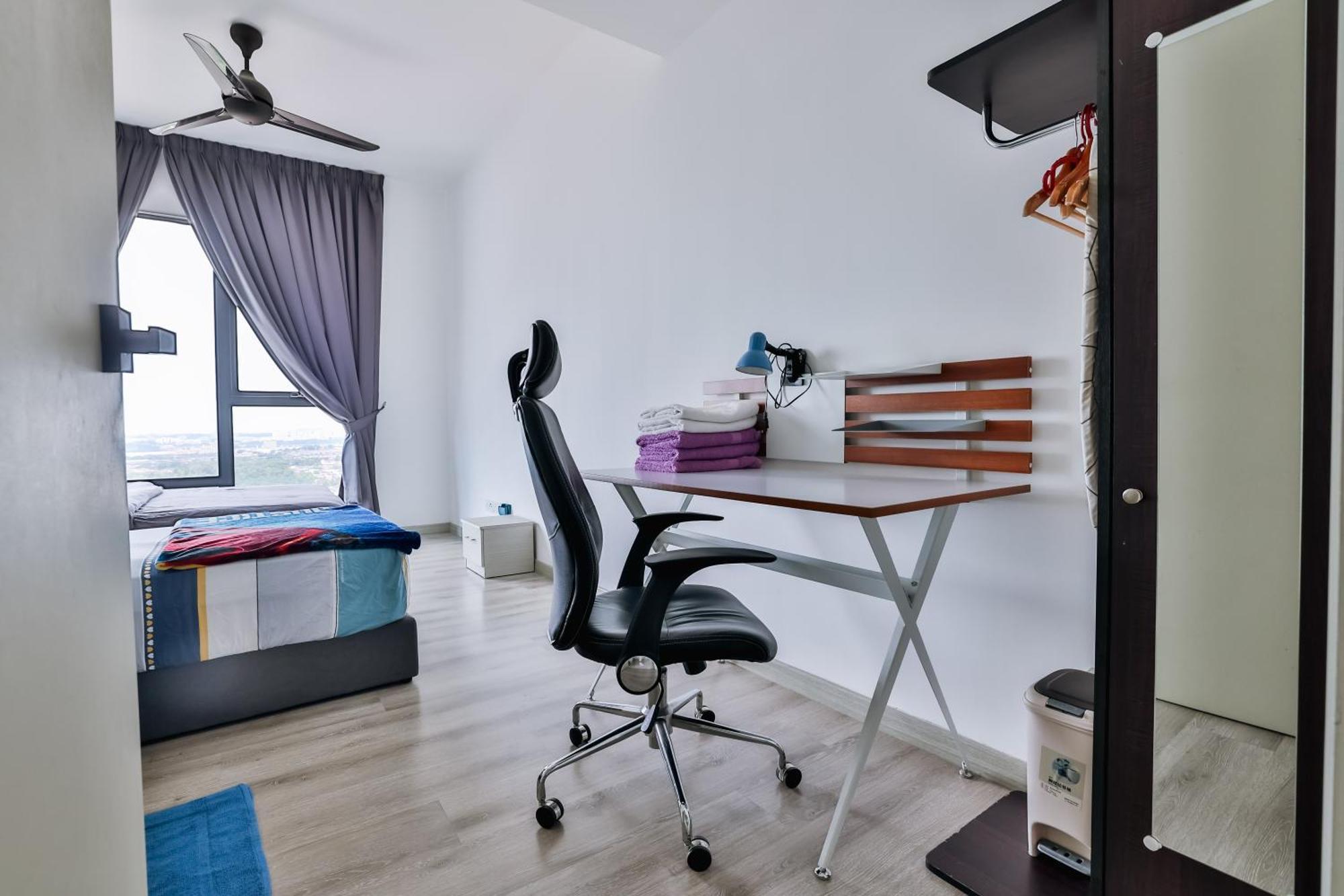 Southkey 2br, 5-7 Pax, Wifi, Mid Valley Jb,free Parking Apartment *